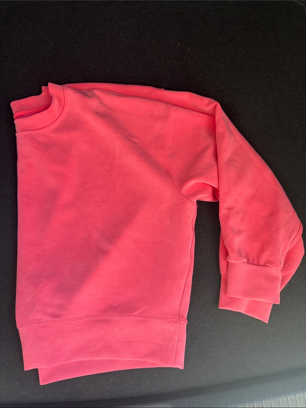 lululemon athletica Pink Crew/cropped Sweatshirt